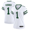 Women s Nike Ahmad Sauce Gardner White New York Jets Legacy Player Game Jersey