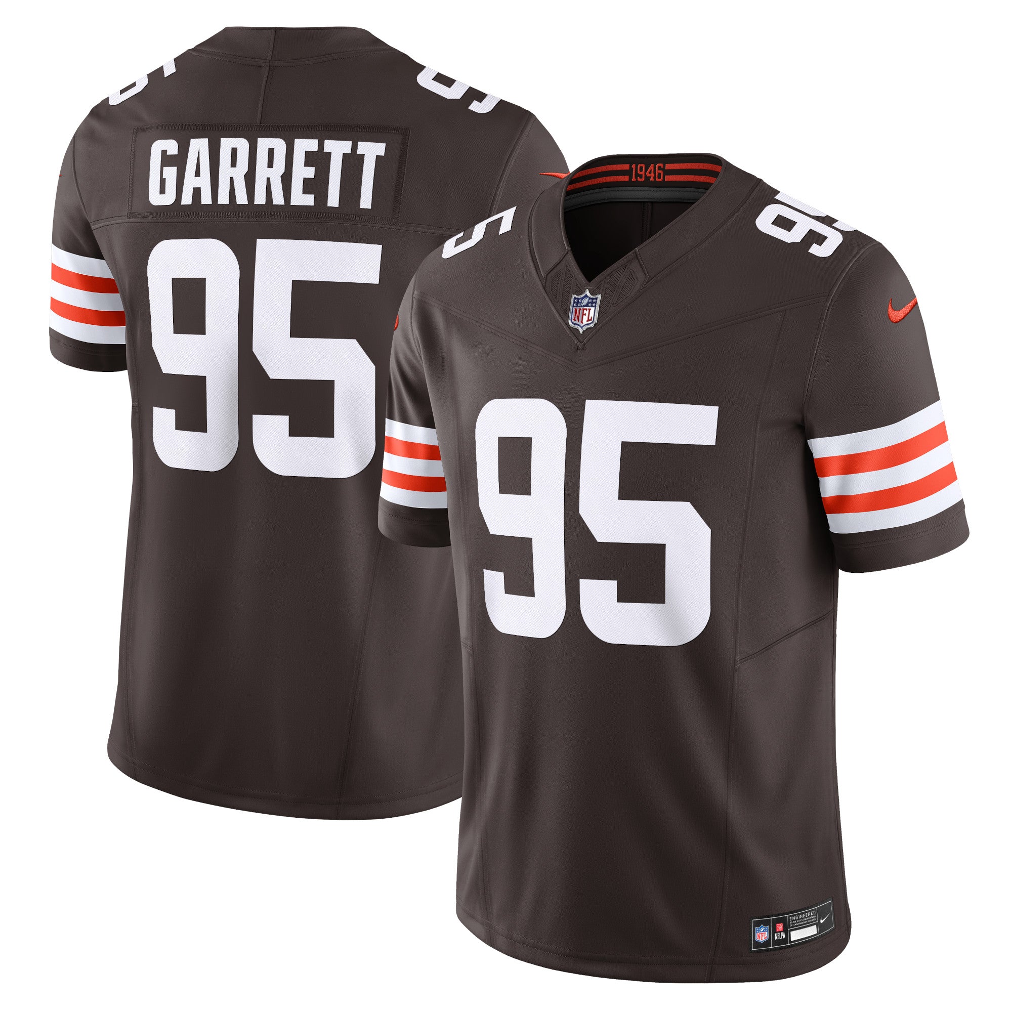 Myles Garrett Cleveland Browns Nike Vapor F.U.S.E. Limited Jersey   Brown