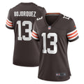 Corey Bojorquez Cleveland Browns Nike Women s Game Jersey   Brown