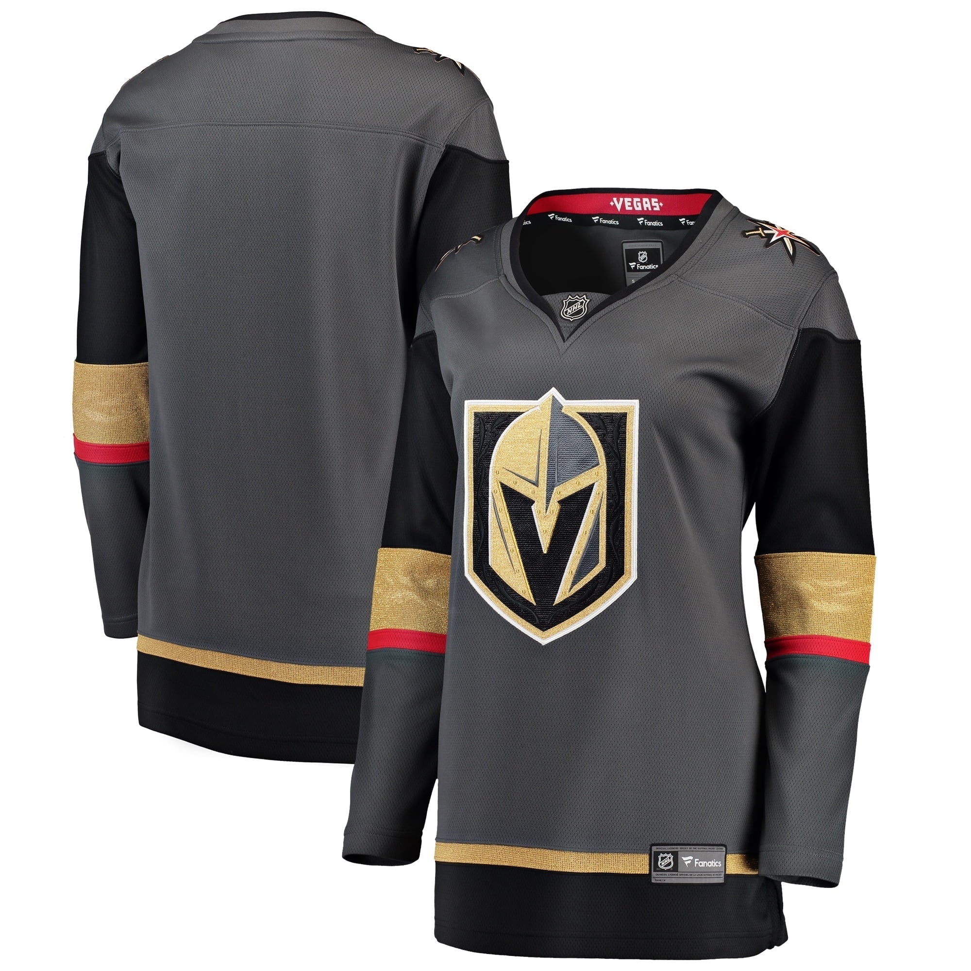 Women's Fanatics Branded Gray Vegas Golden Knights Breakaway Alternate Jersey