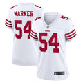 Women s Nike Fred Warner White San Francisco 49ers Player Game Jersey