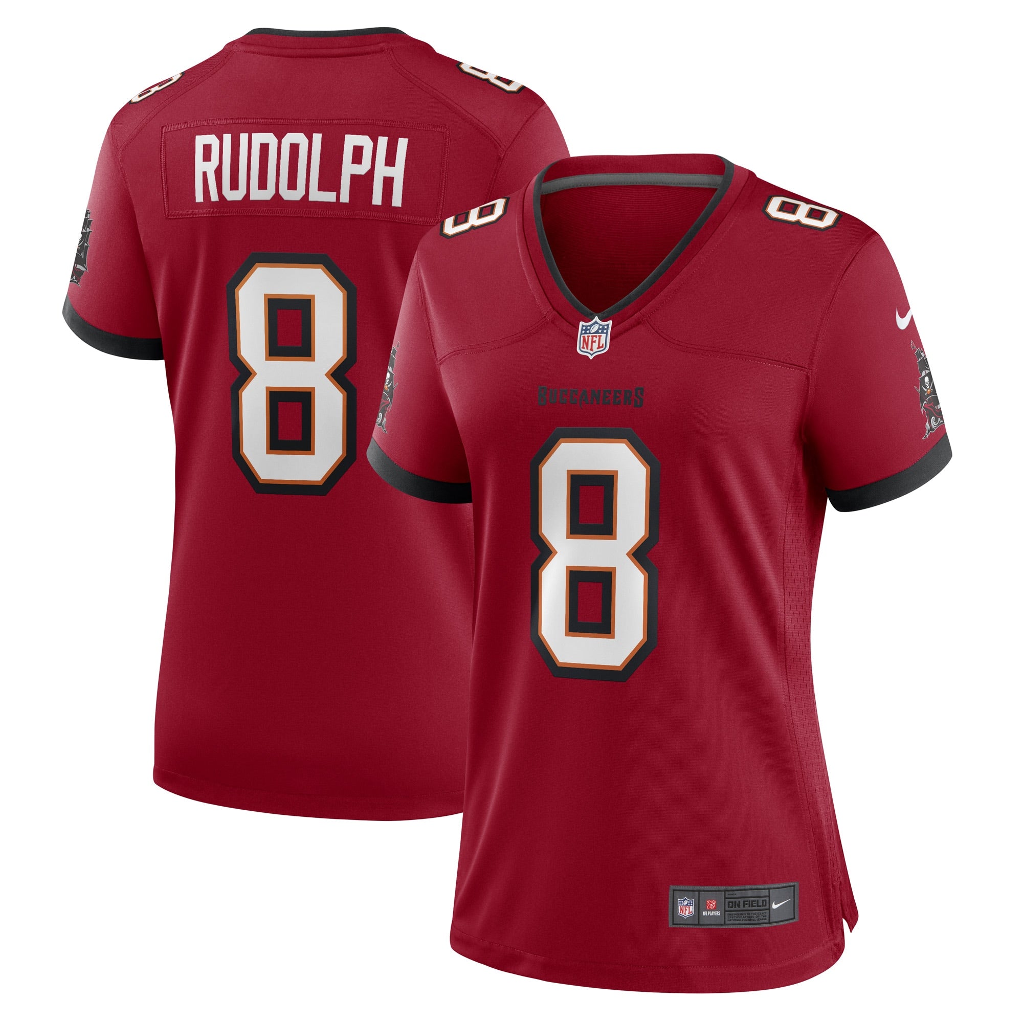 Kyle Rudolph Tampa Bay Buccaneers Nike Women s Game Player Jersey   Red