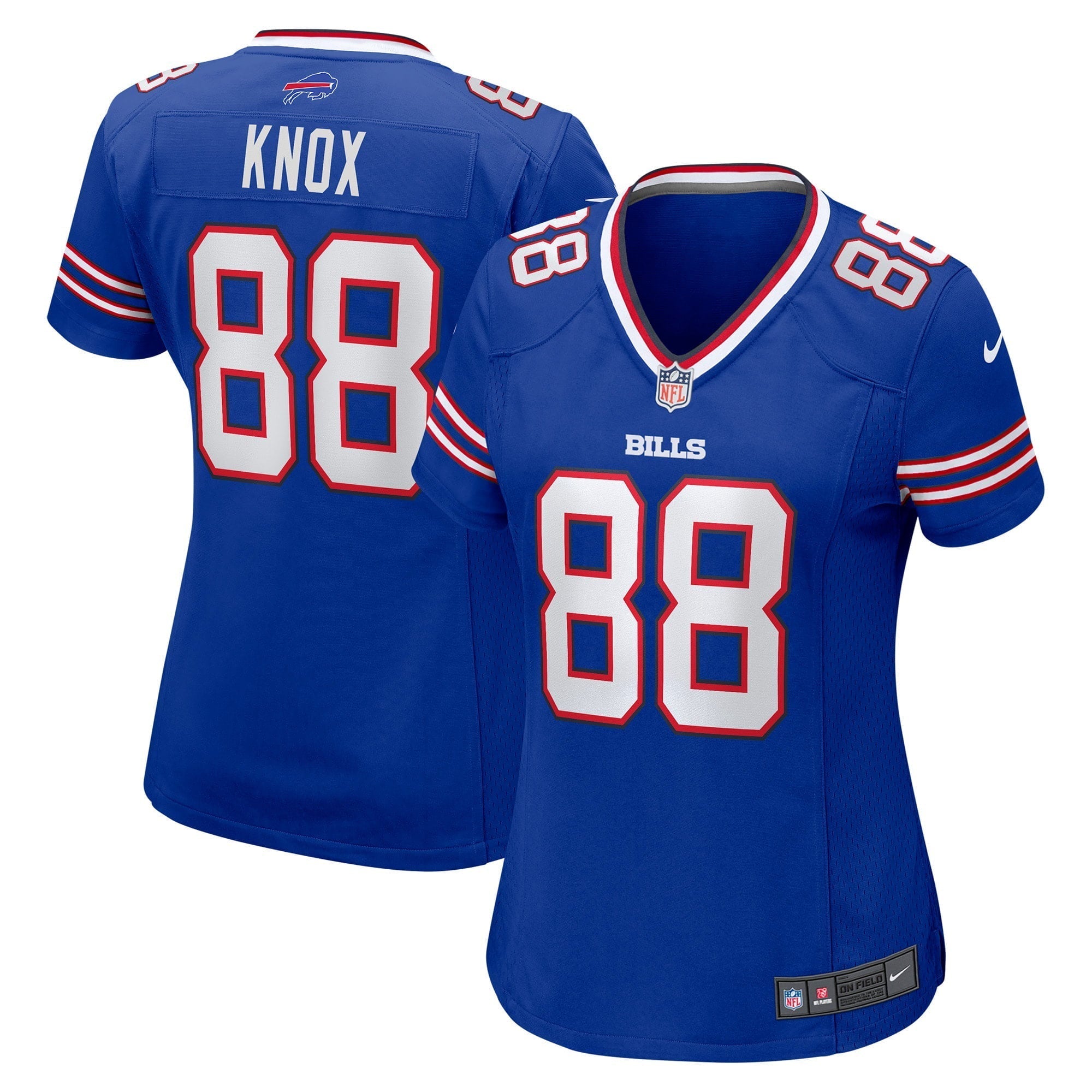 Women s Nike Dawson Knox Royal Buffalo Bills Game Jersey