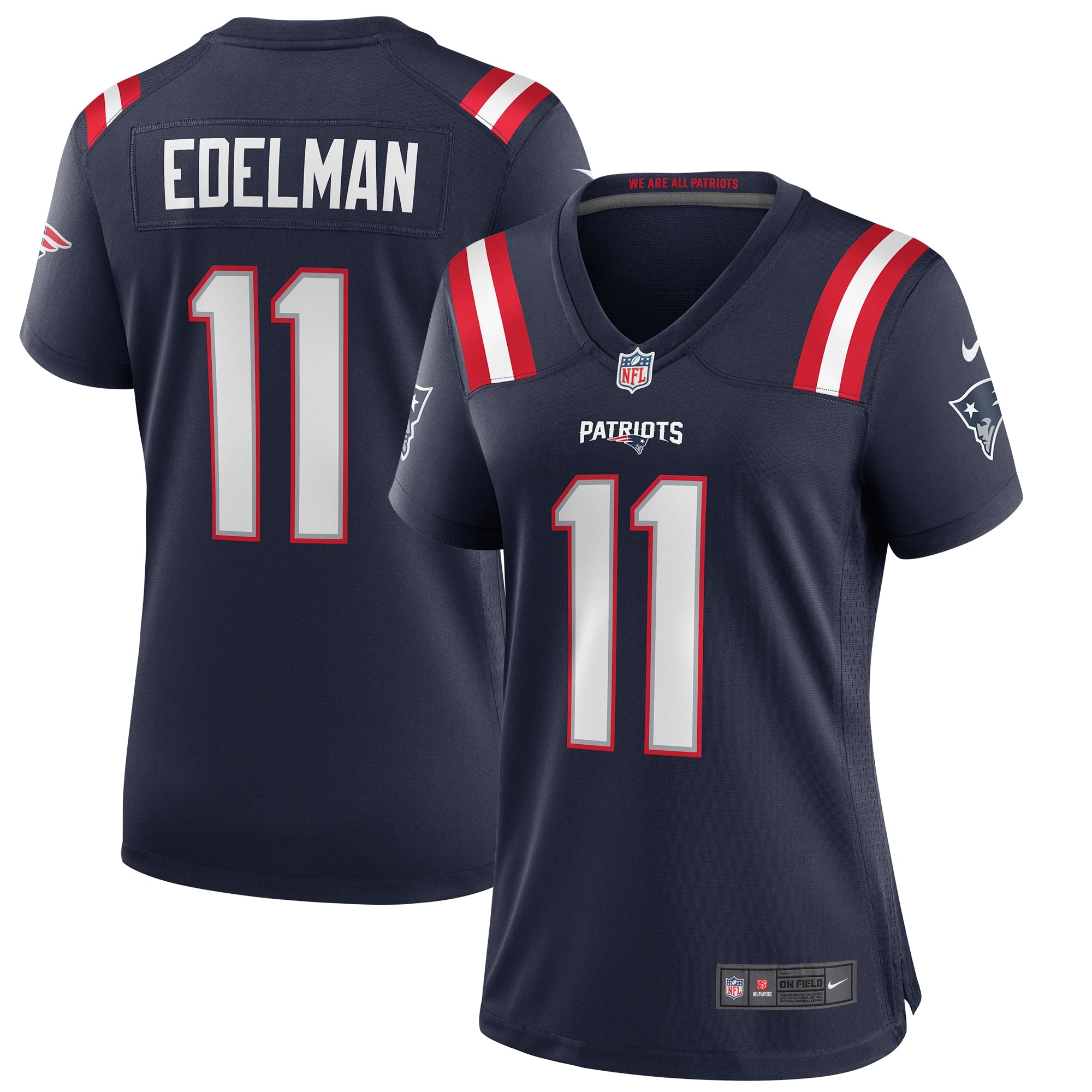 Julian Edelman New England Patriots Nike Women s Game Jersey   Navy