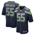 Men s Nike Ben Burr-Kirven College Navy Seattle Seahawks Game Jersey
