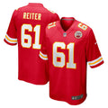 Men s Nike Austin Reiter Red Kansas City Chiefs Game Player Jersey
