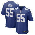 Jihad Ward New York Giants Nike Game Player Jersey Royal