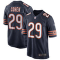 Men s Nike Tarik Cohen Navy Chicago Bears Game Player Jersey