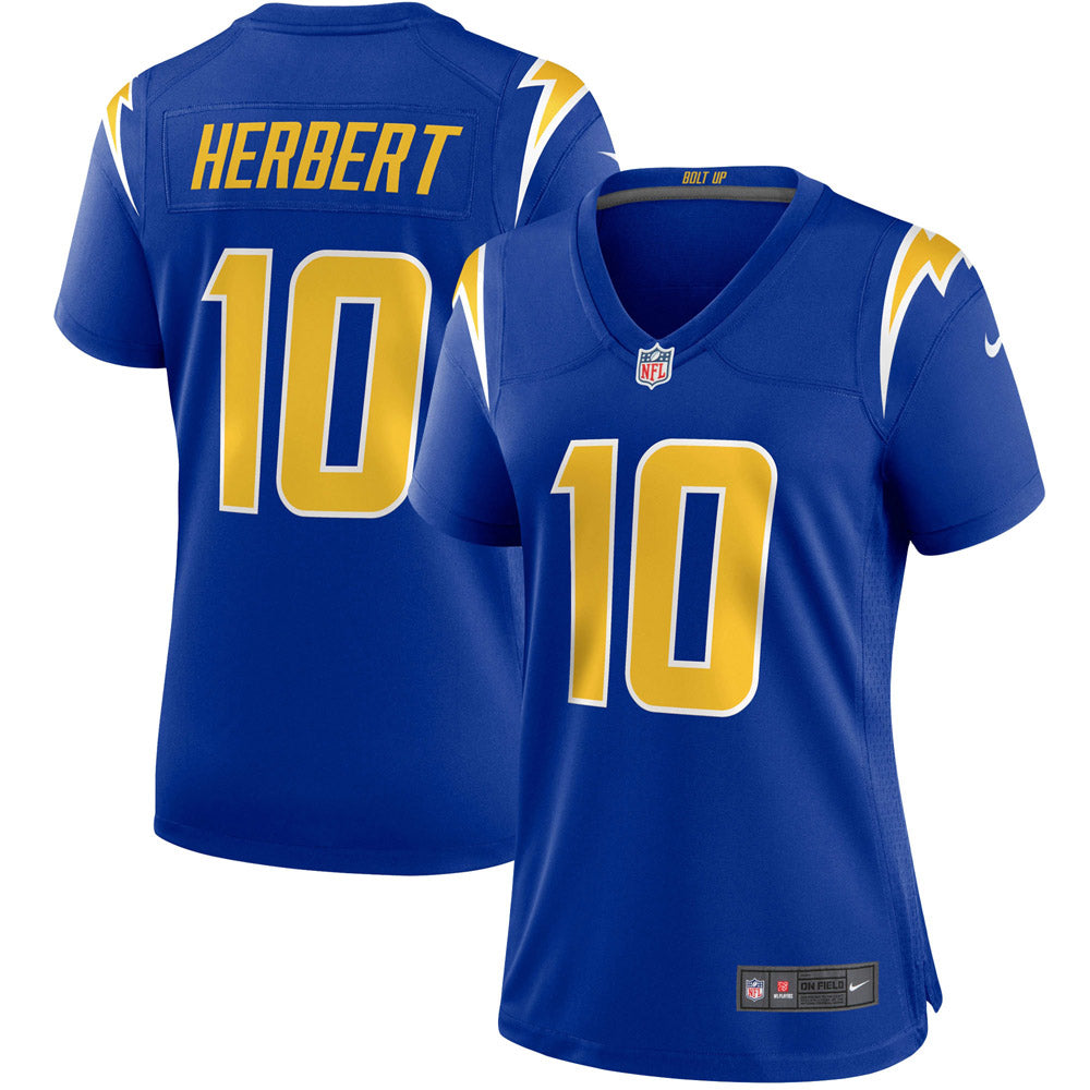 Women s Los Angeles Chargers Justin Herbert Game Jersey Royal Blue