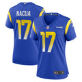 Puka Nacua Los Angeles Rams Nike Women s Home Game Jersey   Royal