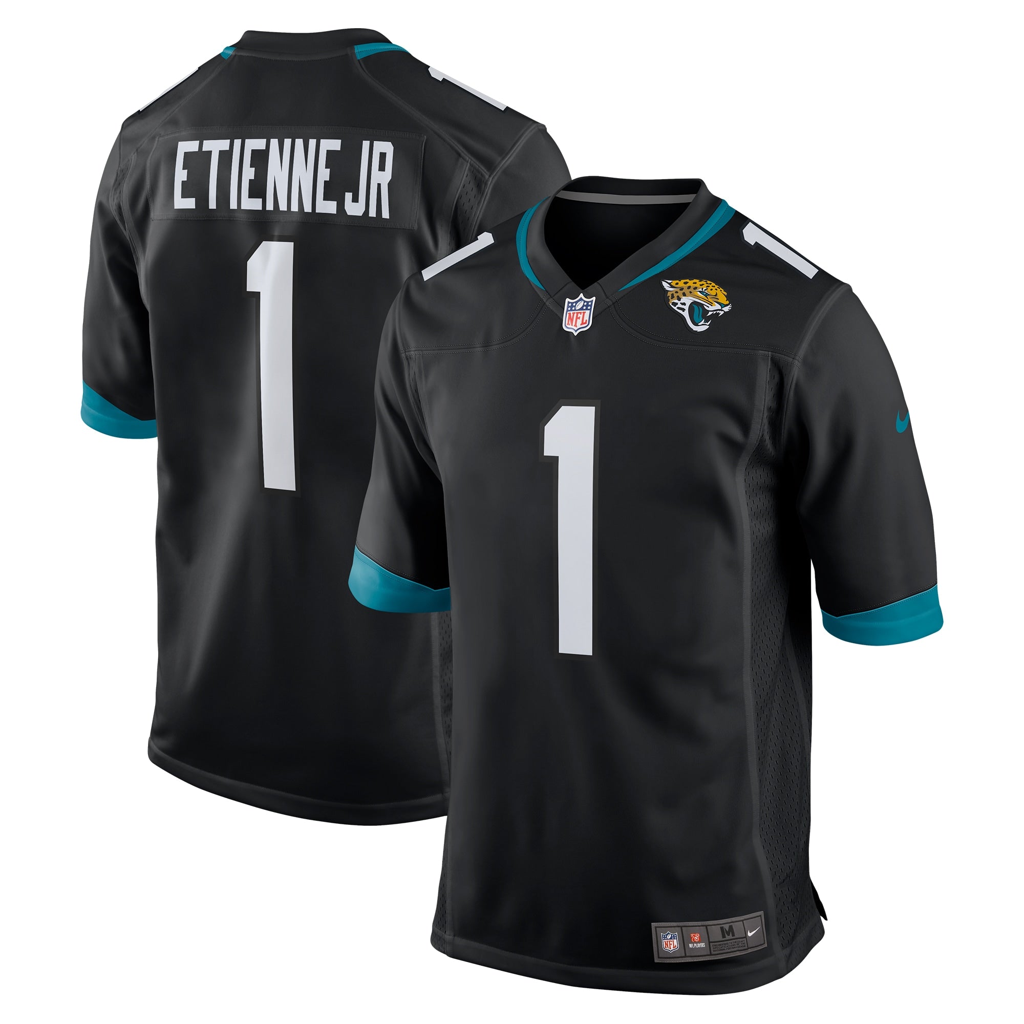 Travis Etienne Jacksonville Jaguars Nike Game Jersey   Black