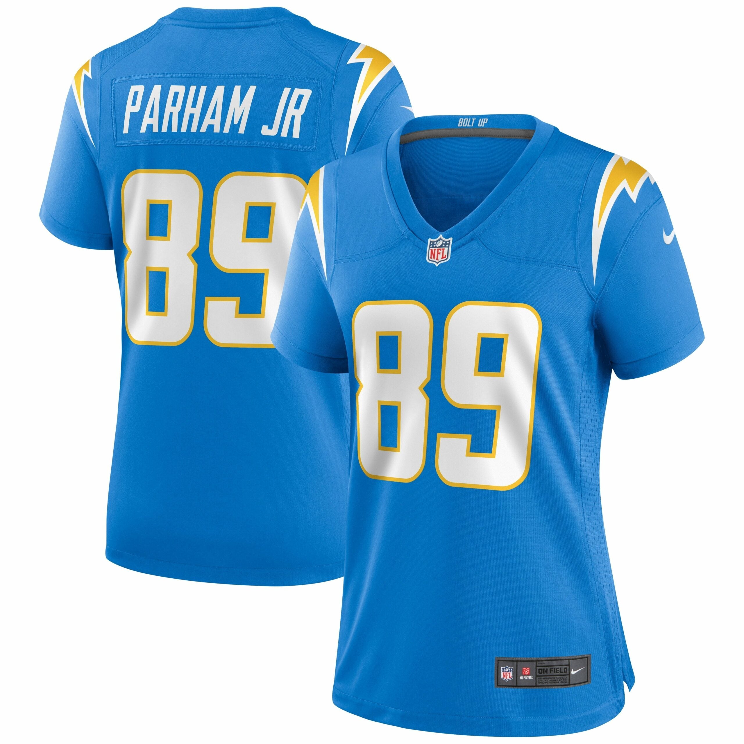 Women s Nike Donald Parham Jr. Powder Blue Los Angeles Chargers Game Jersey