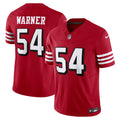 Fred Warner San Francisco 49ers Nike Vapor F.U.S.E. Limited Jersey   Scarlet