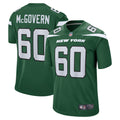 Men s Nike Connor McGovern Gotham Green New York Jets Game Jersey