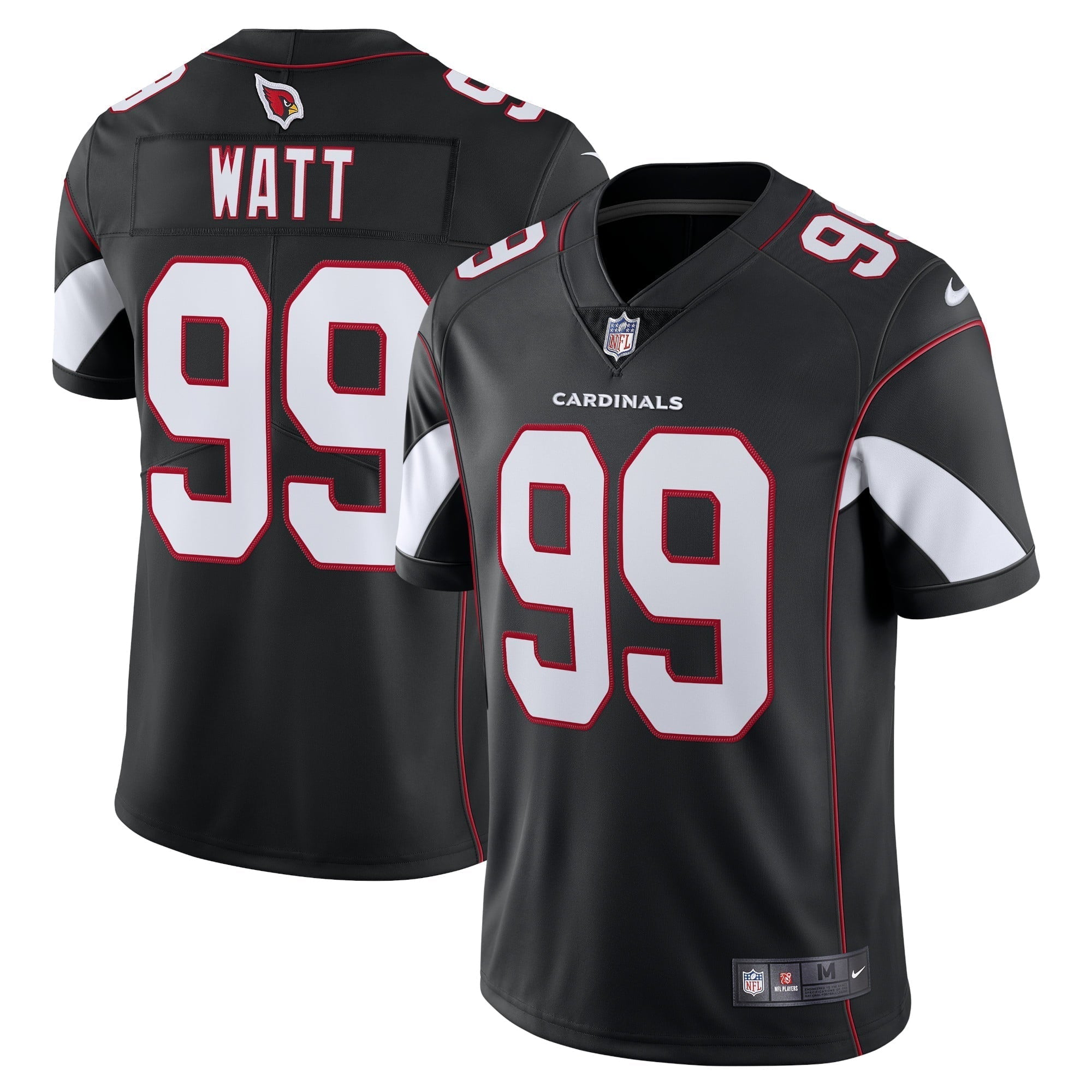 Men s Nike J.J. Watt Black Arizona Cardinals Vapor Limited Jersey