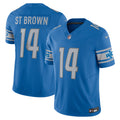 Amon-Ra St. Brown Detroit Lions Nike Vapor F.U.S.E. Limited Jersey   Blue