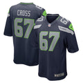 Charles Cross Seattle Seahawks Nike Player Game Jersey Navy