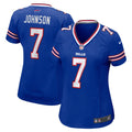 Women s Nike Taron Johnson Royal Buffalo Bills Game Player Jersey