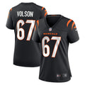 Women s Nike Cordell Volson Black Cincinnati Bengals Game Player Jersey
