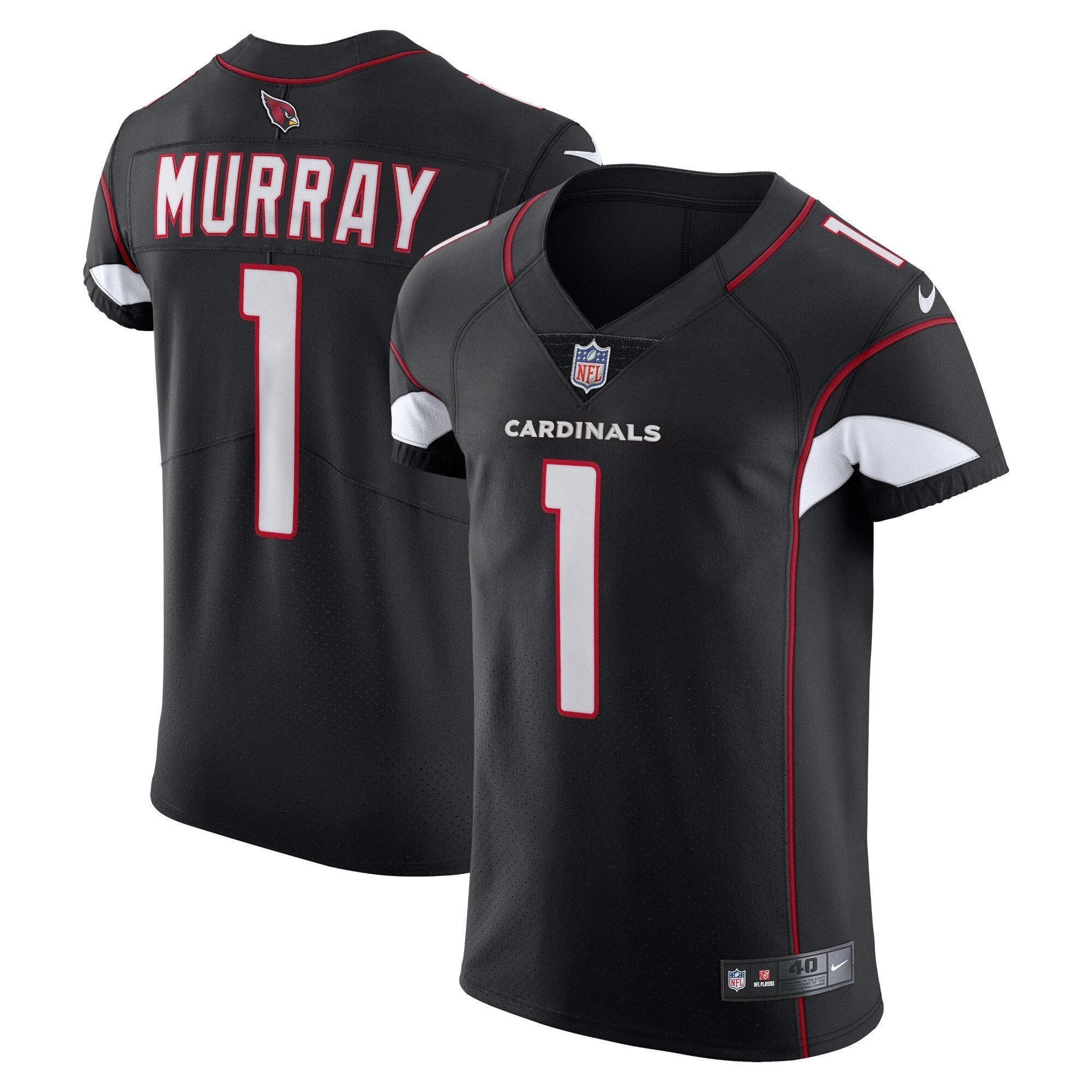 Men s Nike Kyler Murray Black Arizona Cardinals Alternate Vapor Elite Jersey
