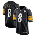 Kenny Pickett Pittsburgh Steelers Nike Youth Game Jersey   Black