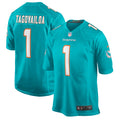 Tua Tagovailoa Miami Dolphins Nike Game Jersey   Aqua