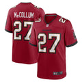 Men s Nike Zyon McCollum Red Tampa Bay Buccaneers Game Player Jersey