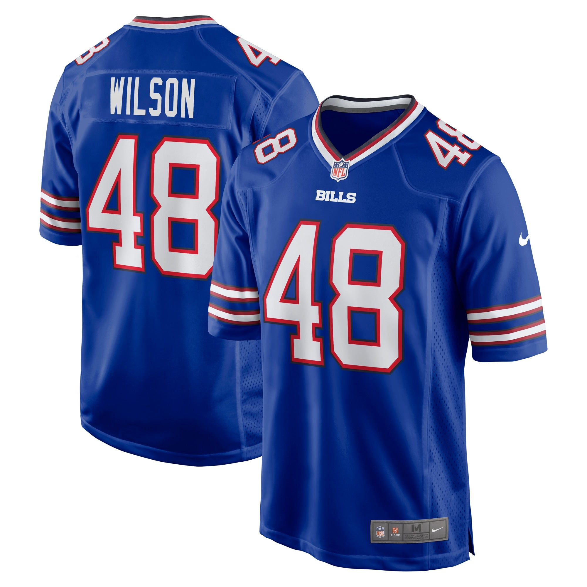 Joel Wilson Buffalo Bills Nike Team Game Jersey   Royal