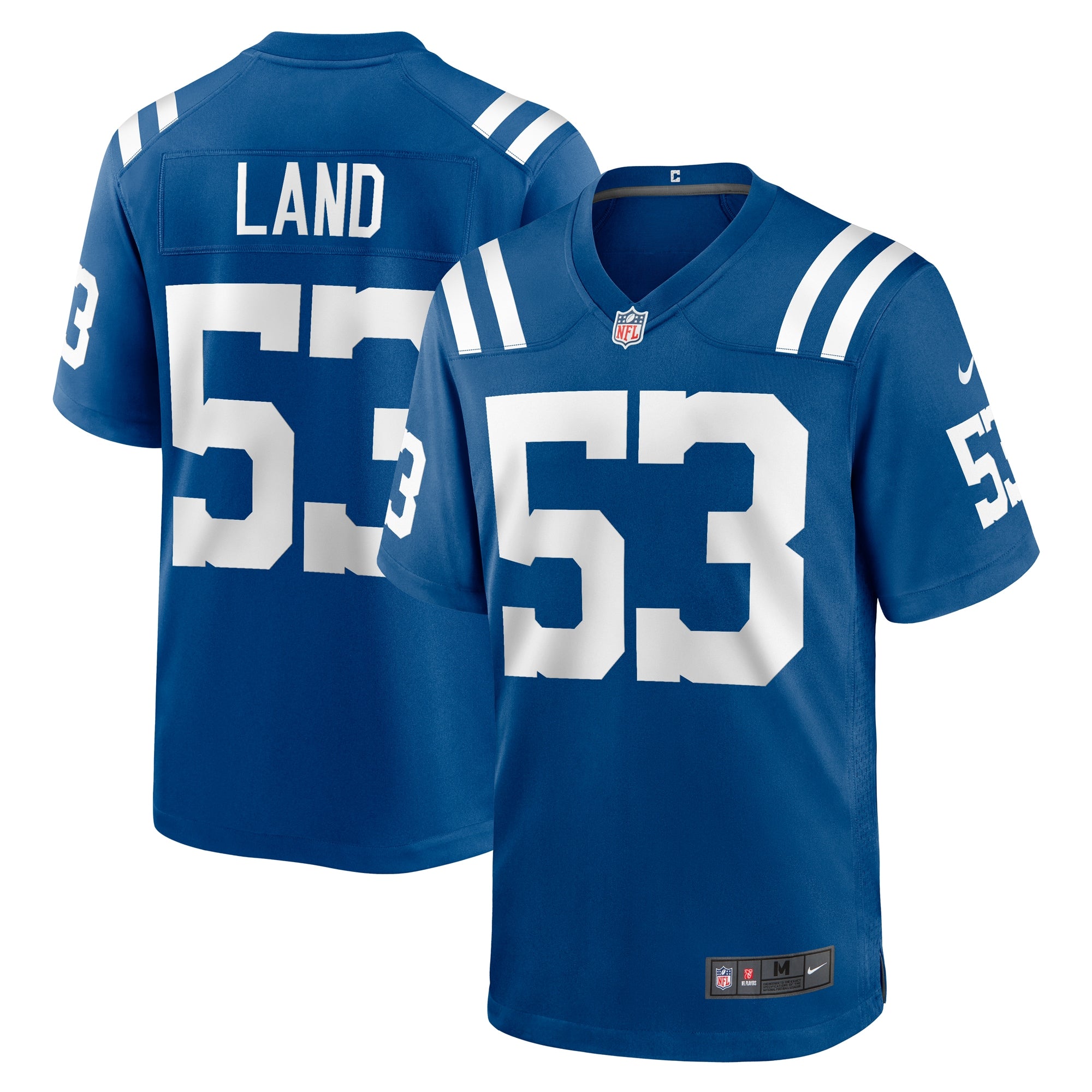 Isaiah Land Indianapolis Colts Nike Team Game Jersey    Royal