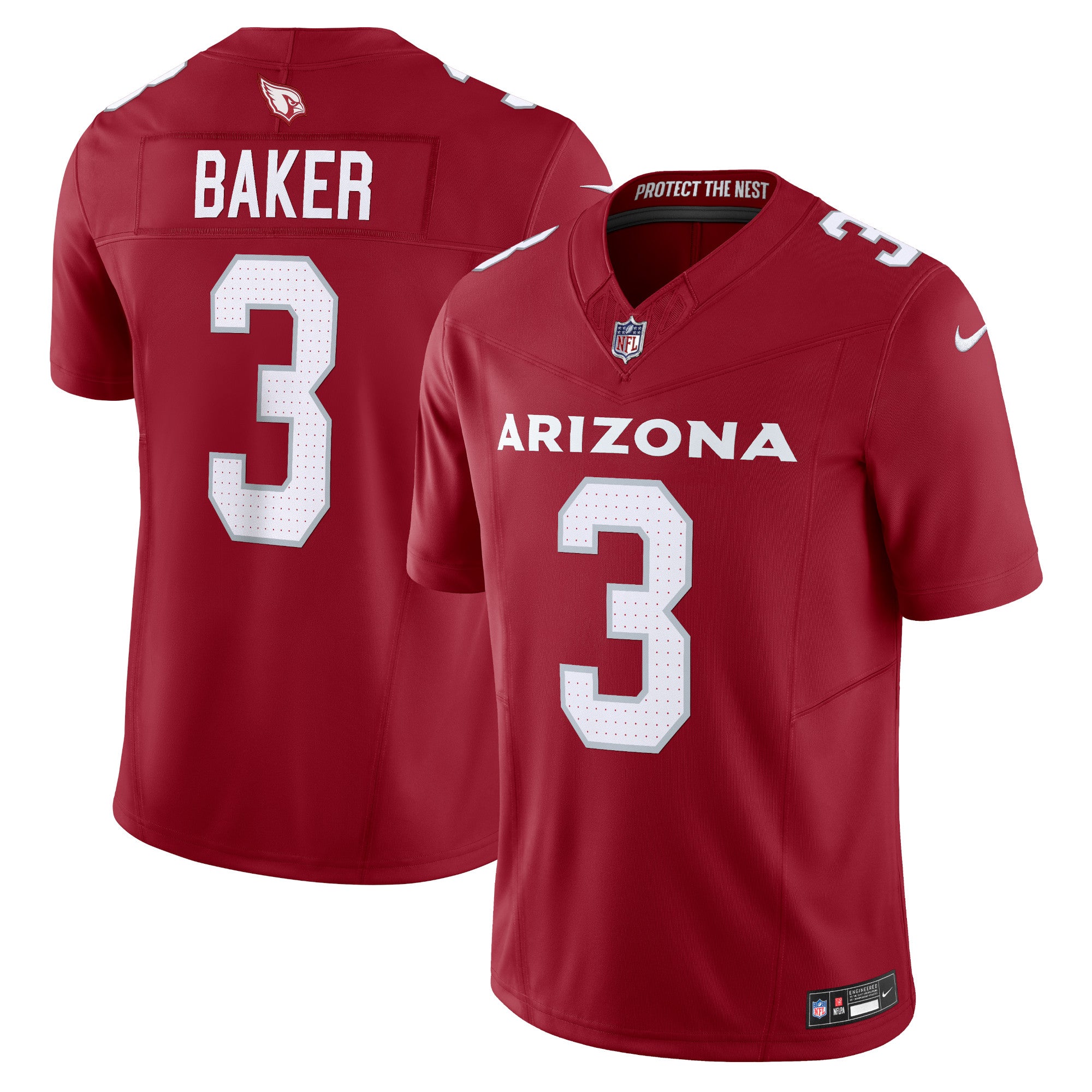 Budda Baker Arizona Cardinals Nike Vapor F.U.S.E. Limited Jersey   Cardinal