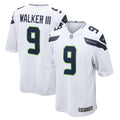 Men s Nike Kenneth Walker III White Seattle Seahawks Away Game Player Jersey
