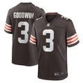 Marquise Goodwin Cleveland Browns Nike Team Game Jersey    Brown