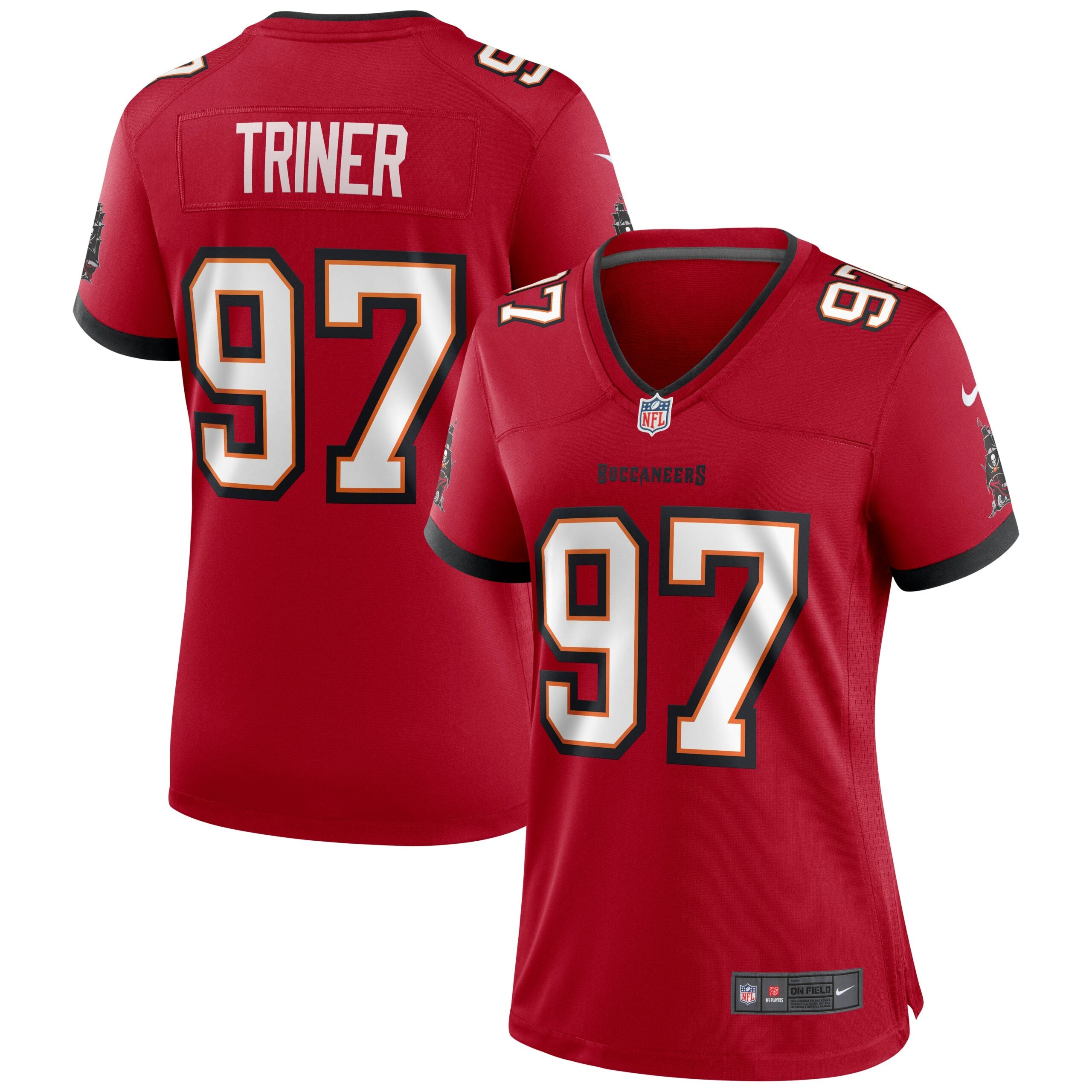 Zach Triner Tampa Bay Buccaneers Nike Women s Game Jersey   Red