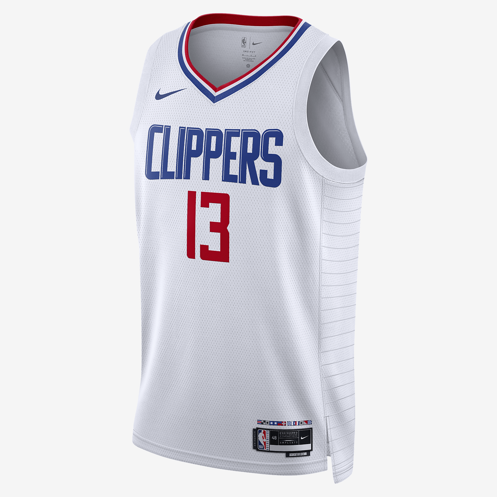 LA Clippers Association Edition 2022/23 Nike Dri-FIT NBA Swingman Jersey - White