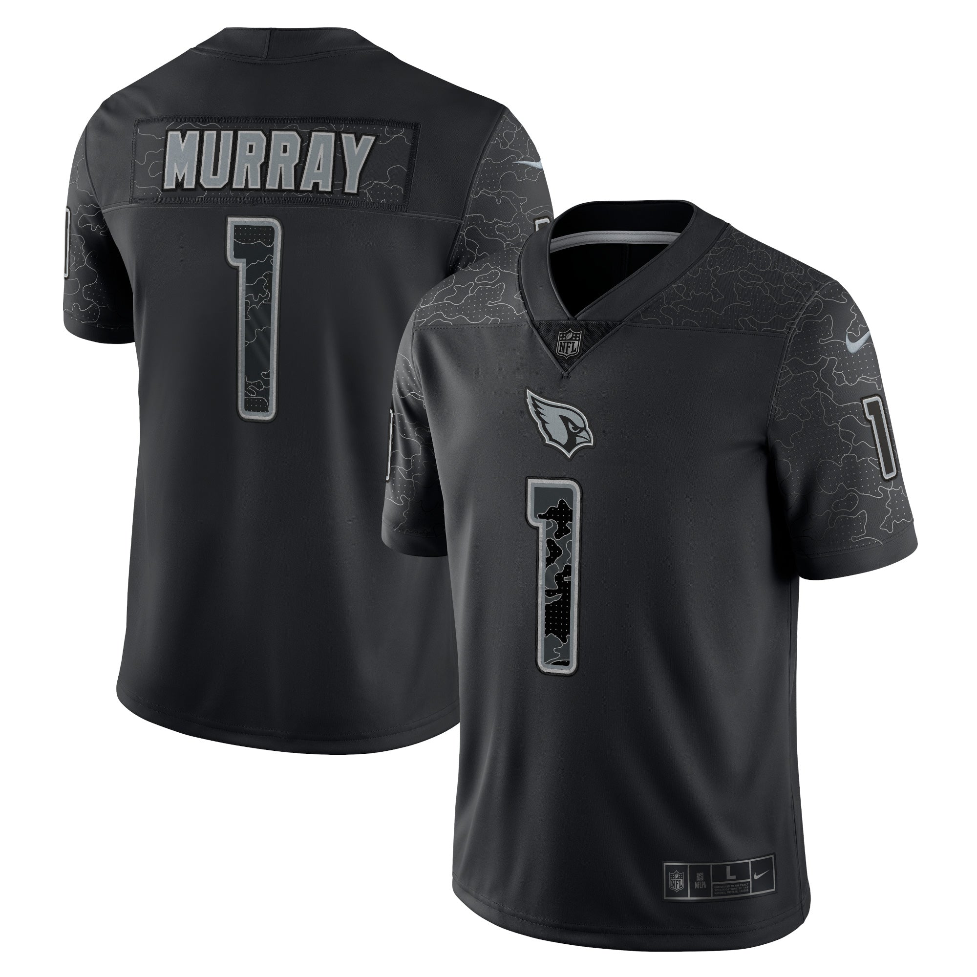 Kyler Murray Arizona Cardinals Nike RFLCTV Limited Jersey   Black