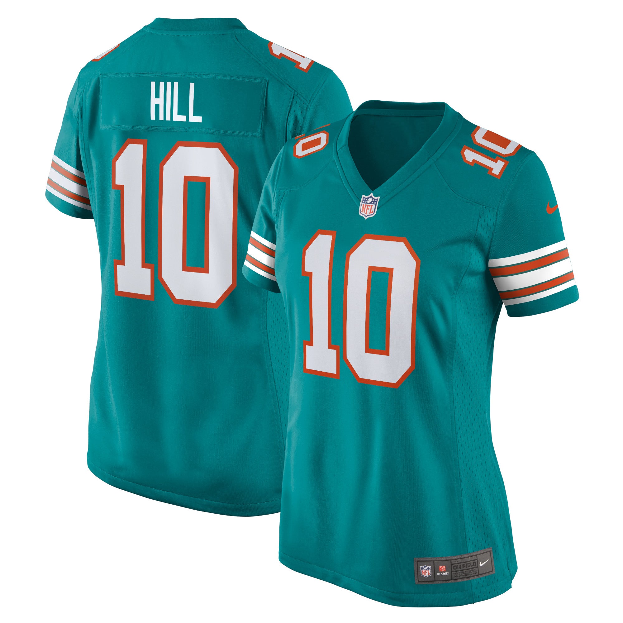 Tyreek Hill Miami Dolphins Nike Women s Alternate Game Jersey   Aqua