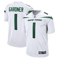 Men s Nike Ahmad Sauce Gardner White New York Jets Player Game Jersey