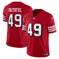 The Faithful San Francisco 49ers Nike Vapor F.U.S.E. Limited Jersey   Scarlet