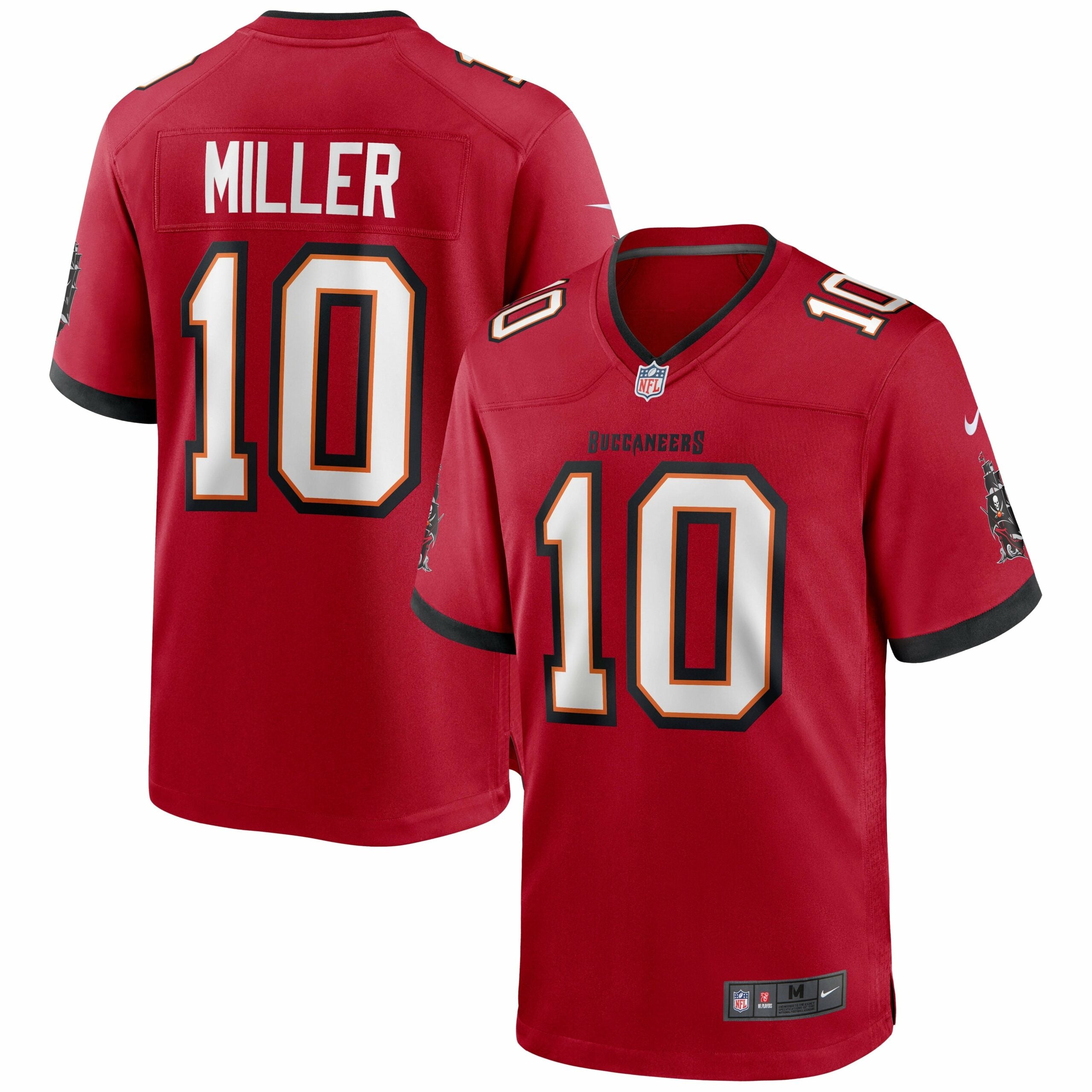 Men s Nike Scotty Miller Red Tampa Bay Buccaneers Game Jersey