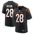 Men s Nike Joe Mixon Black Cincinnati Bengals Player Game Jersey