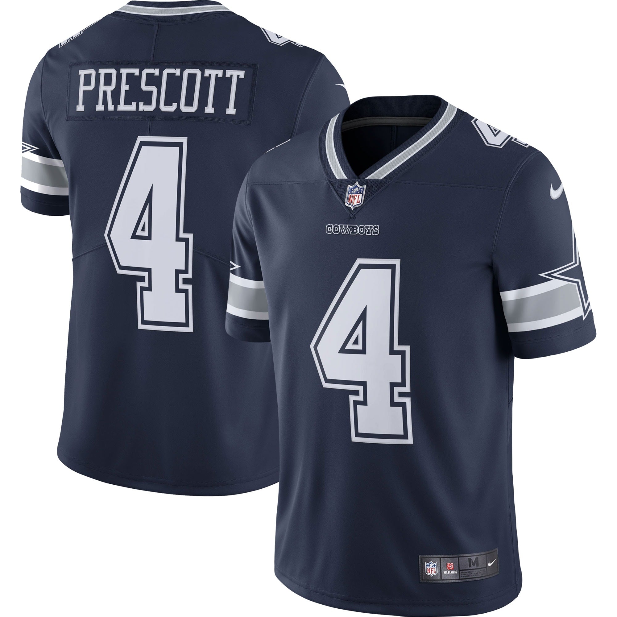 Dak Prescott Dallas Cowboys Nike Vapor Limited Player Jersey   Navy