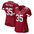 Women s Nike Christian Matthew Cardinal Arizona Cardinals Game Player Jersey
