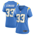 Women s Nike Deane Leonard Powder Blue Los Angeles Chargers Game Player Jersey