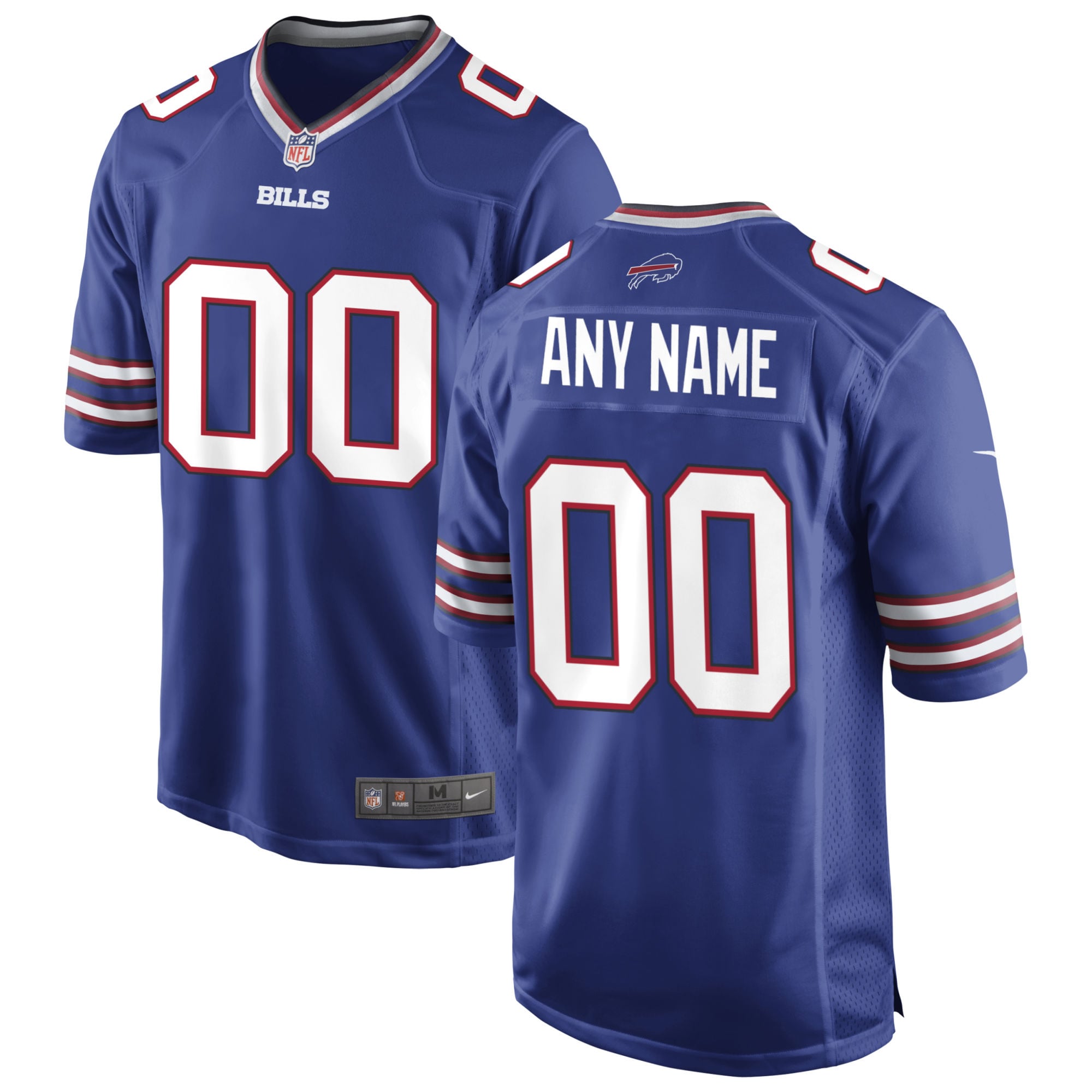Buffalo Bills Nike Custom Game Jersey   Royal