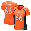 Women s Nike Dalton Risner Orange Denver Broncos Game Jersey