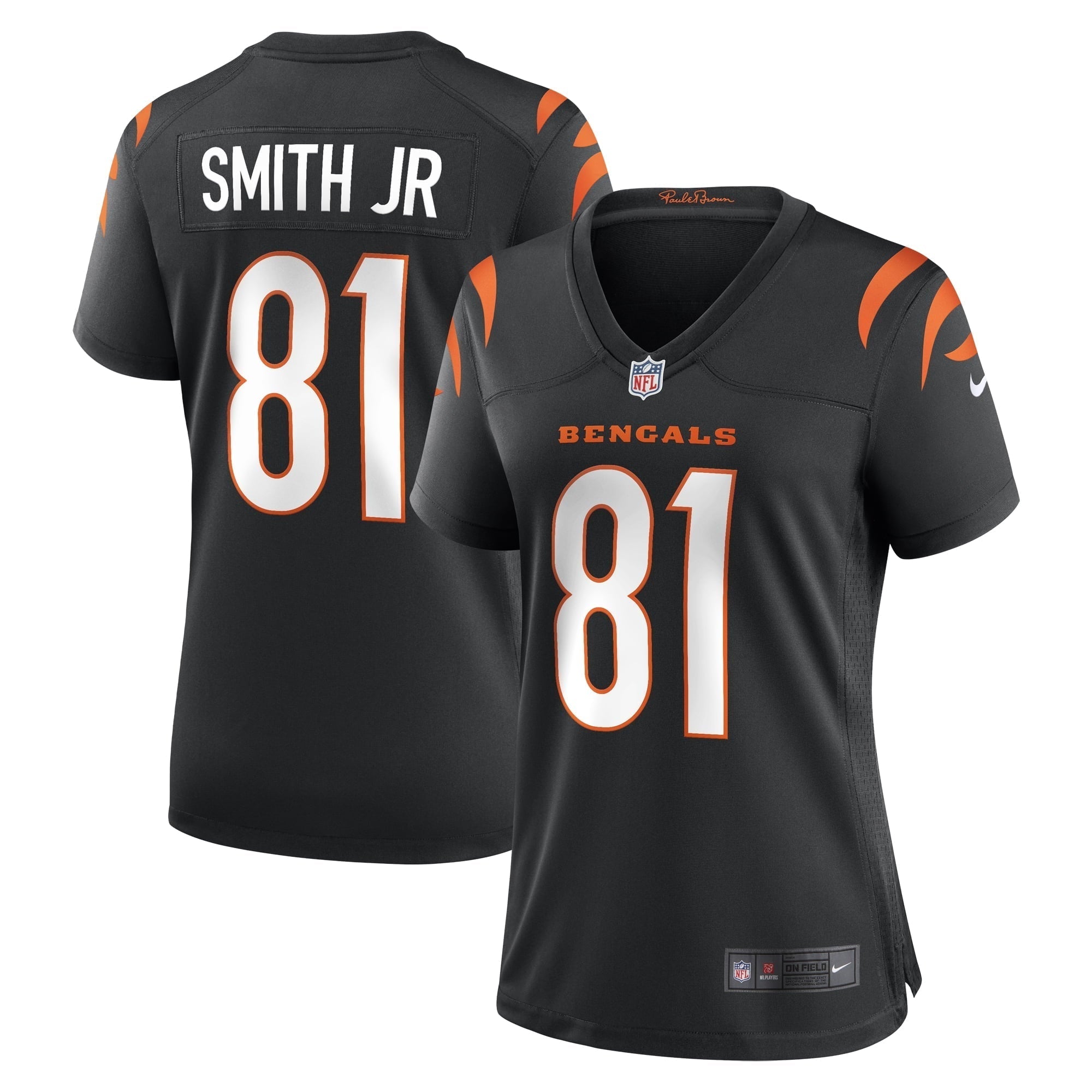 Women s Nike Irv Smith Jr. Black Cincinnati Bengals Game Jersey