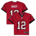 Preschool Nike Tom Brady Red Tampa Bay Buccaneers Game Jersey
