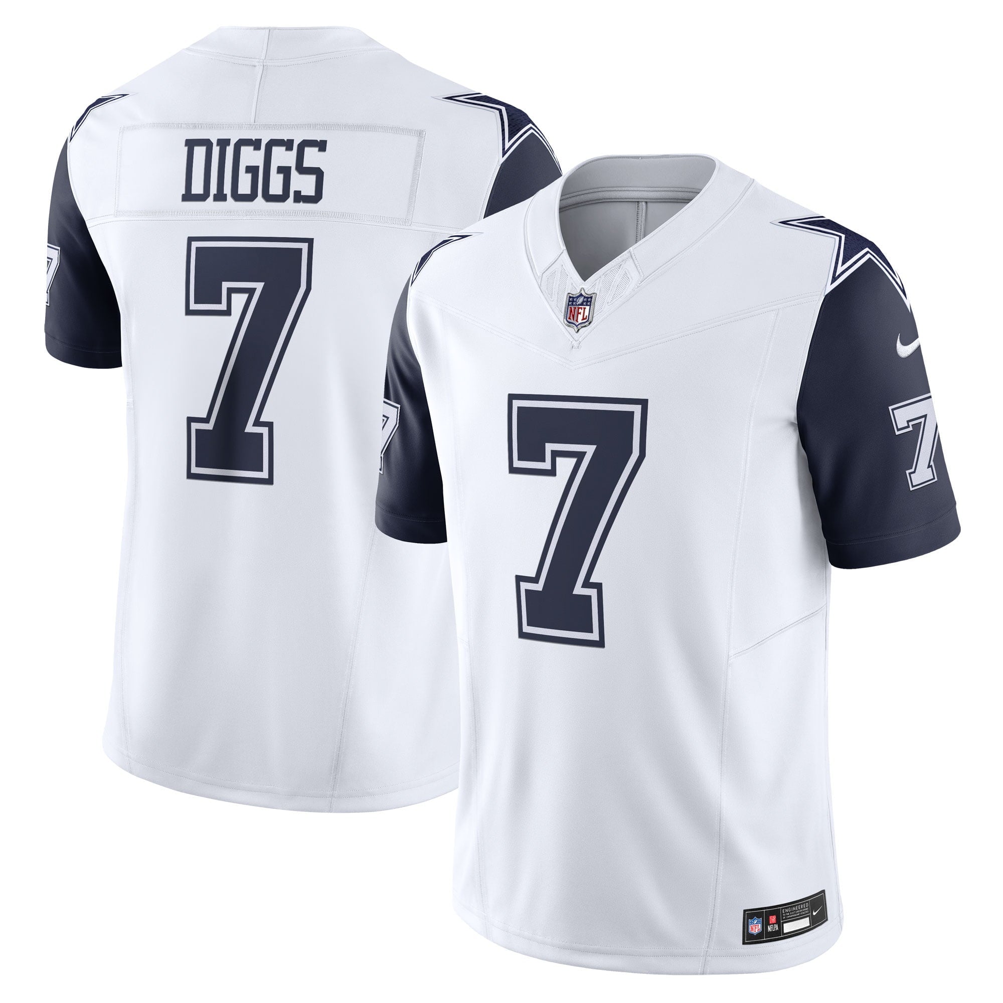 Men s Nike Trevon Diggs White Dallas Cowboys Vapor F.U.S.E. Limited Jersey