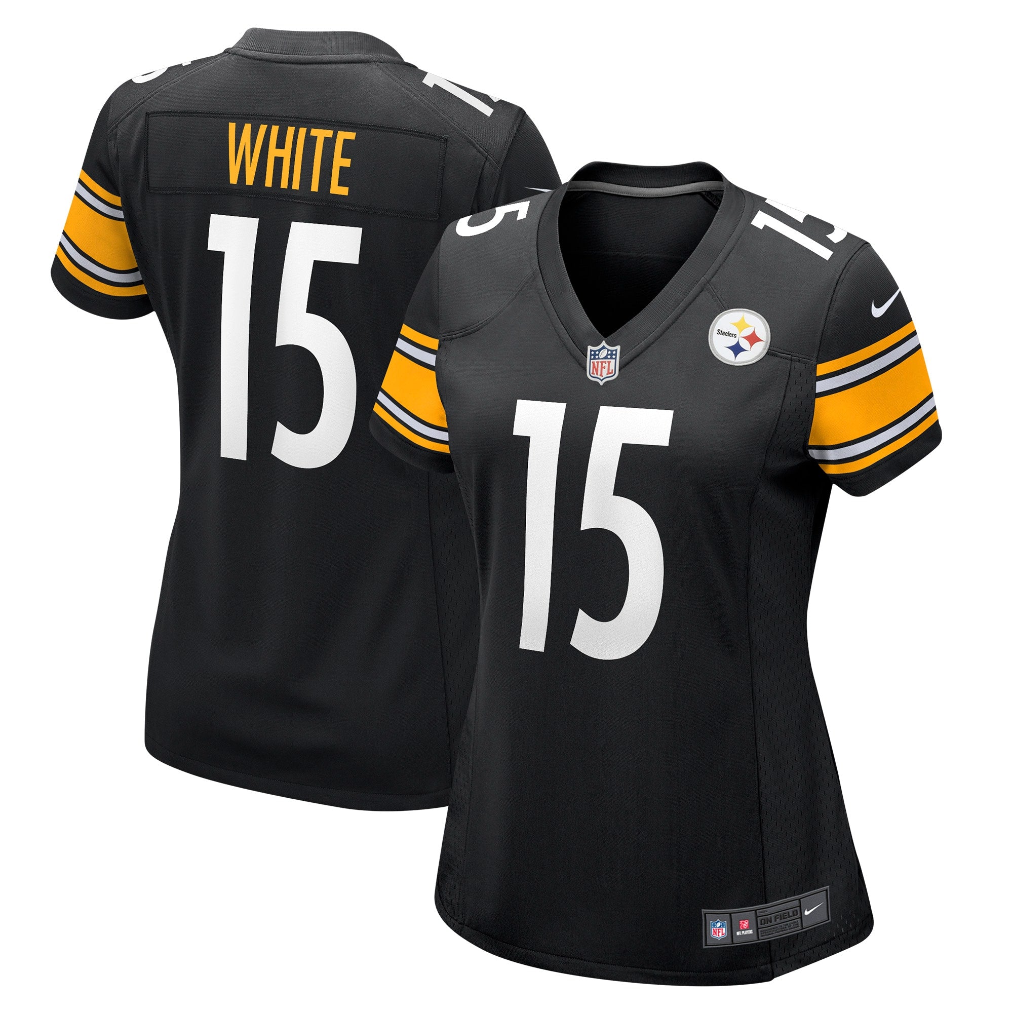 Cody White Pittsburgh Steelers Nike Women s Game Jersey   Black
