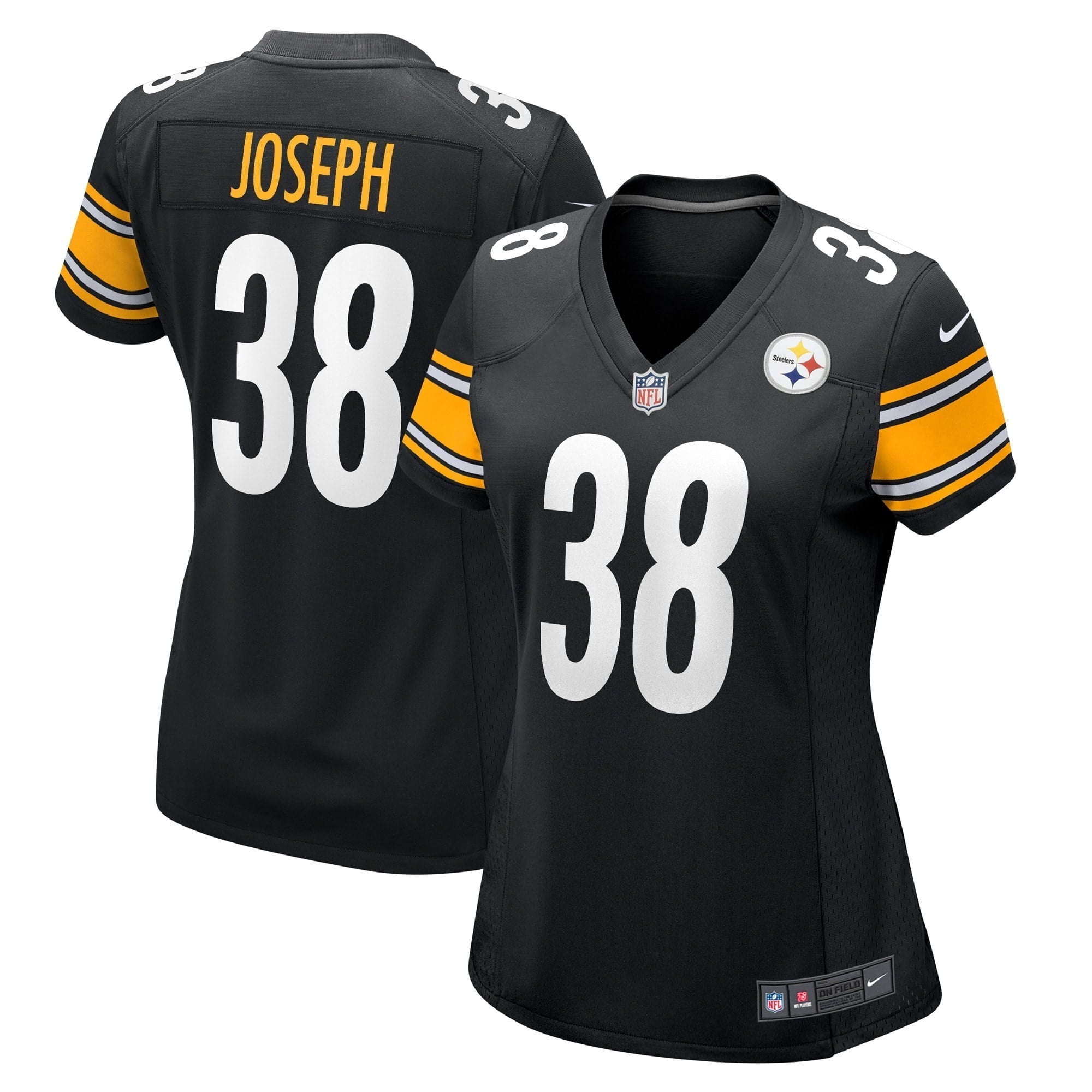 Women s Nike Karl Joseph Black Pittsburgh Steelers Game Player Jersey